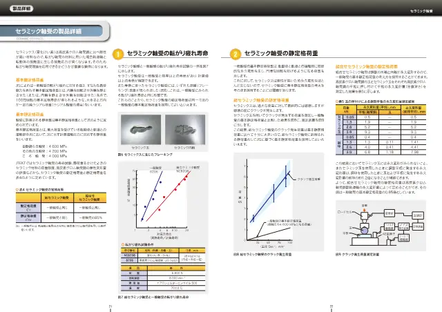 All-Ceramic Bearing on page 12 of JTEKT Corporation "特殊環境用軸受シリーズ セラミック軸受"
